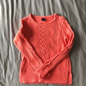 Gap crochet sweater